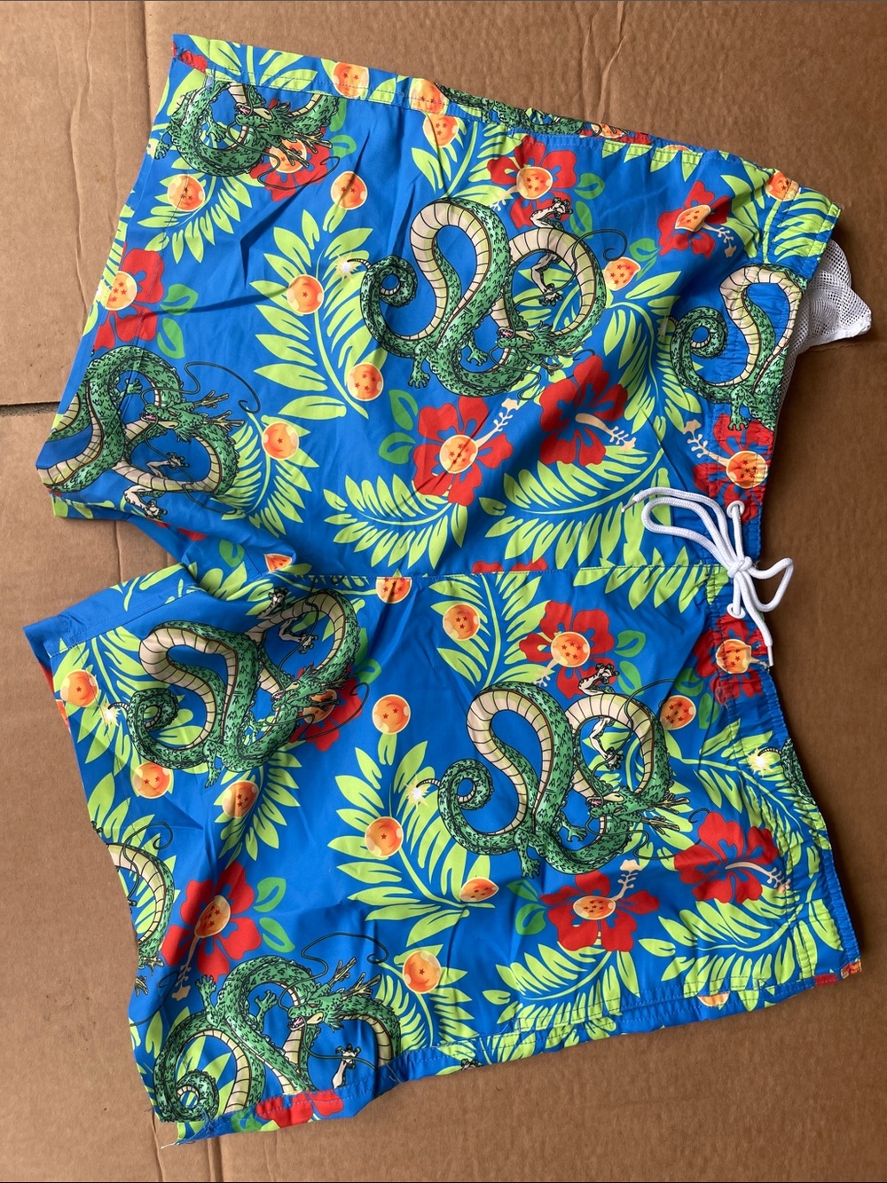 Blue Tropical Snake Print Swim Trunks
Dragon Ball Z